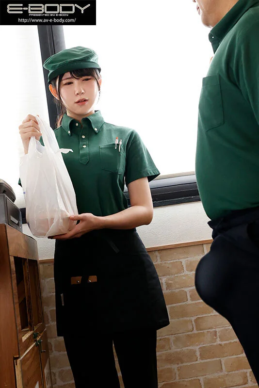 店長のデカチンが気になって仕事が手に付かない巨乳JDバイト!憧れのデカチンポを入れてもらいそのまま絶頂セックス漬け!【福原みな】